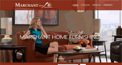Desktop Screenshot of marchanthomefurnishings.com